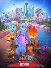 Elemental (2023) HDRip Original [Hindi + Eng] Dubbed Movie Watch Online Free