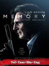 Memory (2022) BRRip Original [Telugu + Tamil + Hindi + Eng] Dubbed Movie Watch Online Free