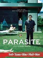 Parasite (2019) BRRip Original [Telugu + Tamil + Hindi + Malayalam + Kor] Dubbed Movie Watch Online Free